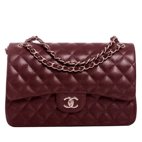 chanel bag burgundy color|Chanel flap bag price.